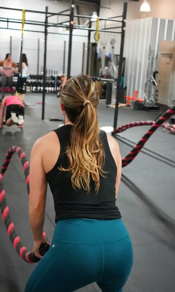 Teen rope training